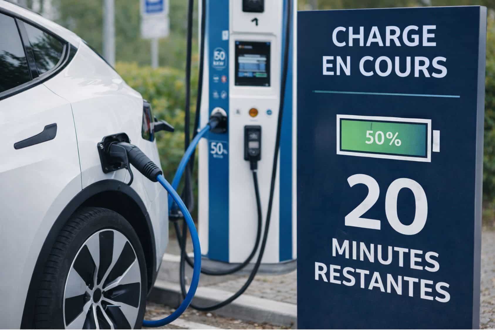 temps pour recharger voiture electrique