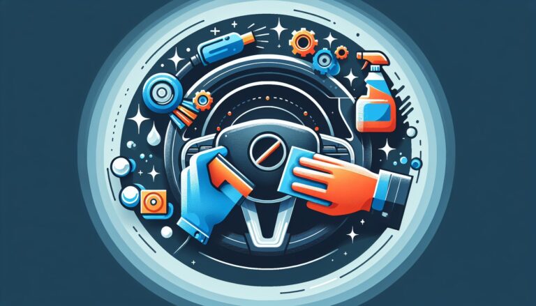 nettoyer volant de voiture