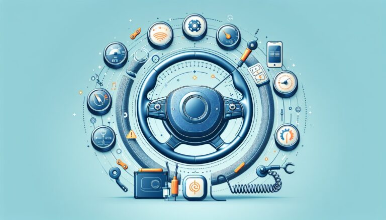 volant de voiture qui tremble