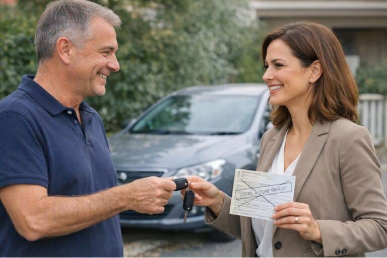 ceder une voiture gratuitement