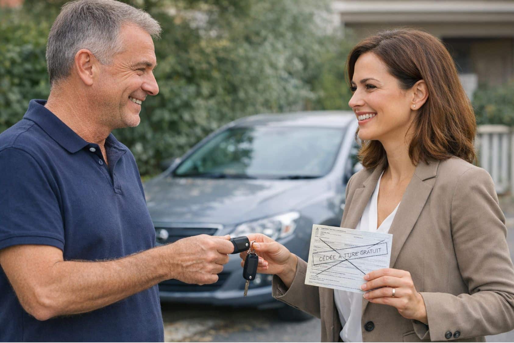 ceder une voiture gratuitement