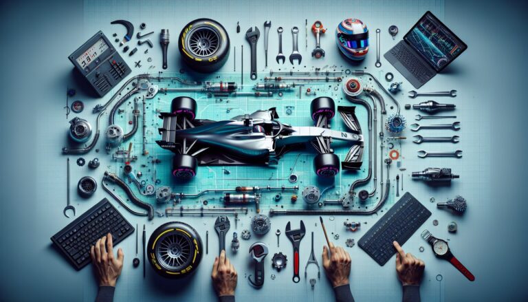 travailler pour une ecurie de f1