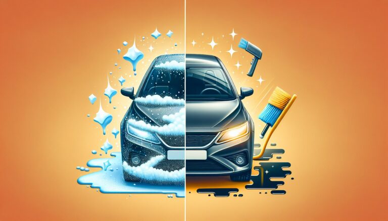 laver une voiture de location