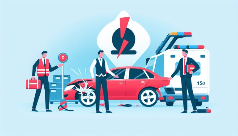 accident avec une voiture de location