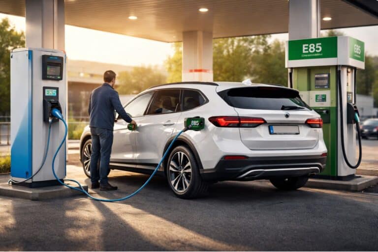 hybride rechargeable E85