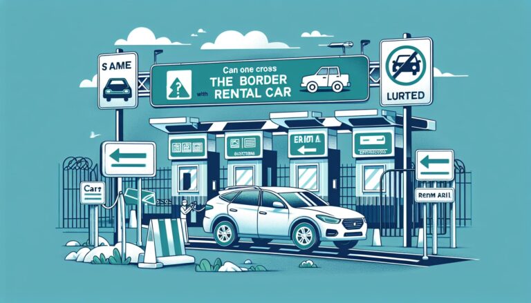 passer la frontiere avec une voiture de location