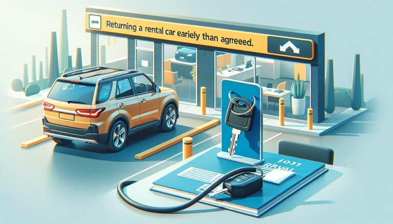 rendre une voiture de location