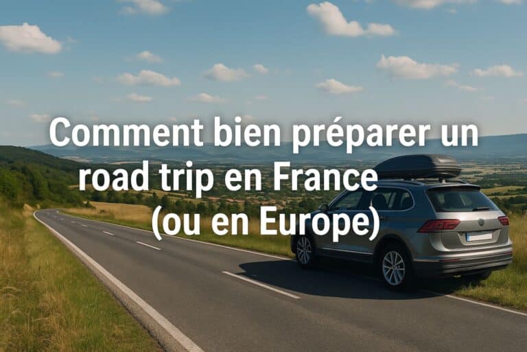 préparer un road trip