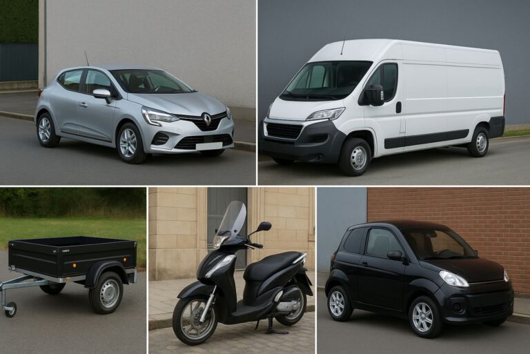 types de véhicules que l'on peut conduire avec un permis b