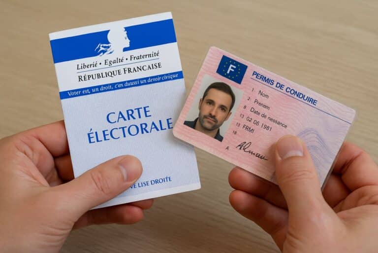 voter avec le permis de conduire