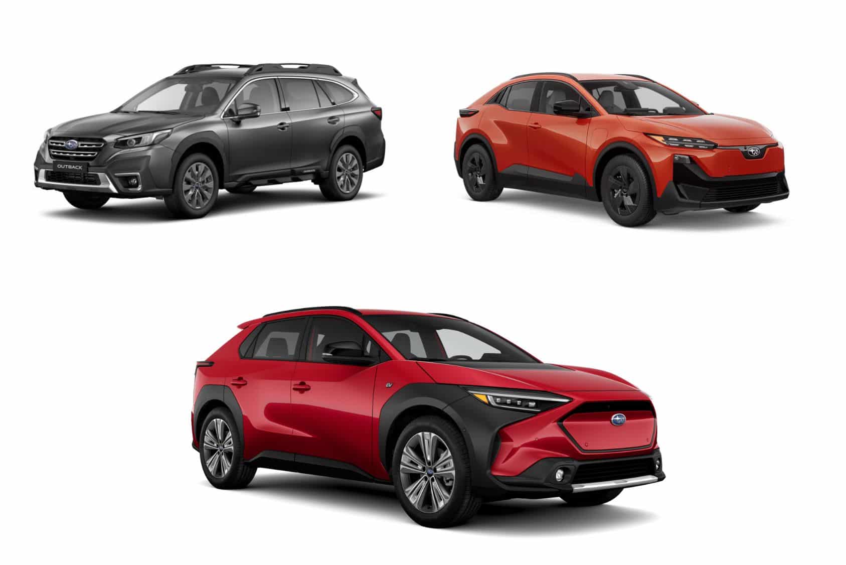 3 nouveaux modèles Subaru : Outback, Uncharted et Solterra