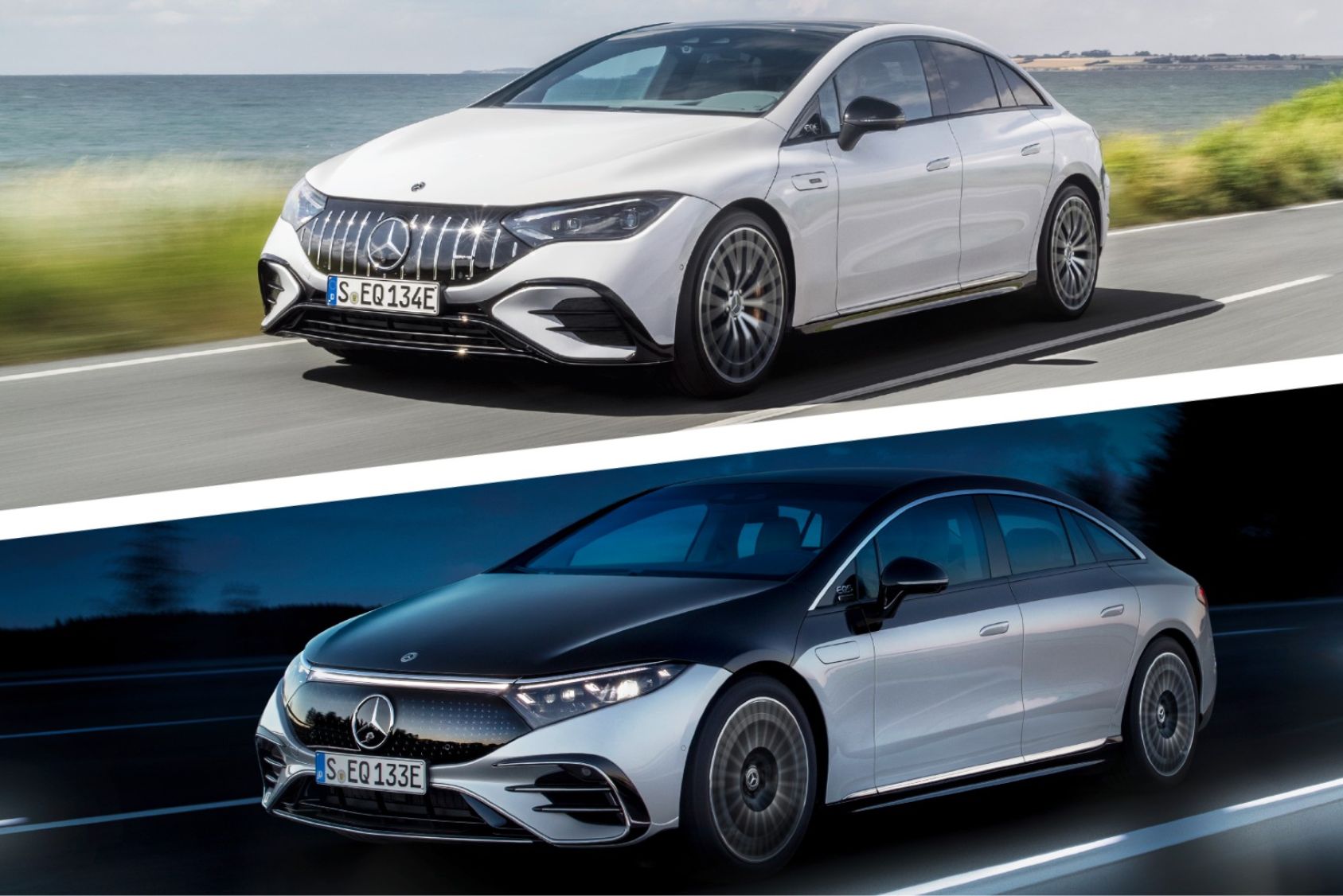 mercedes EQE et EQS