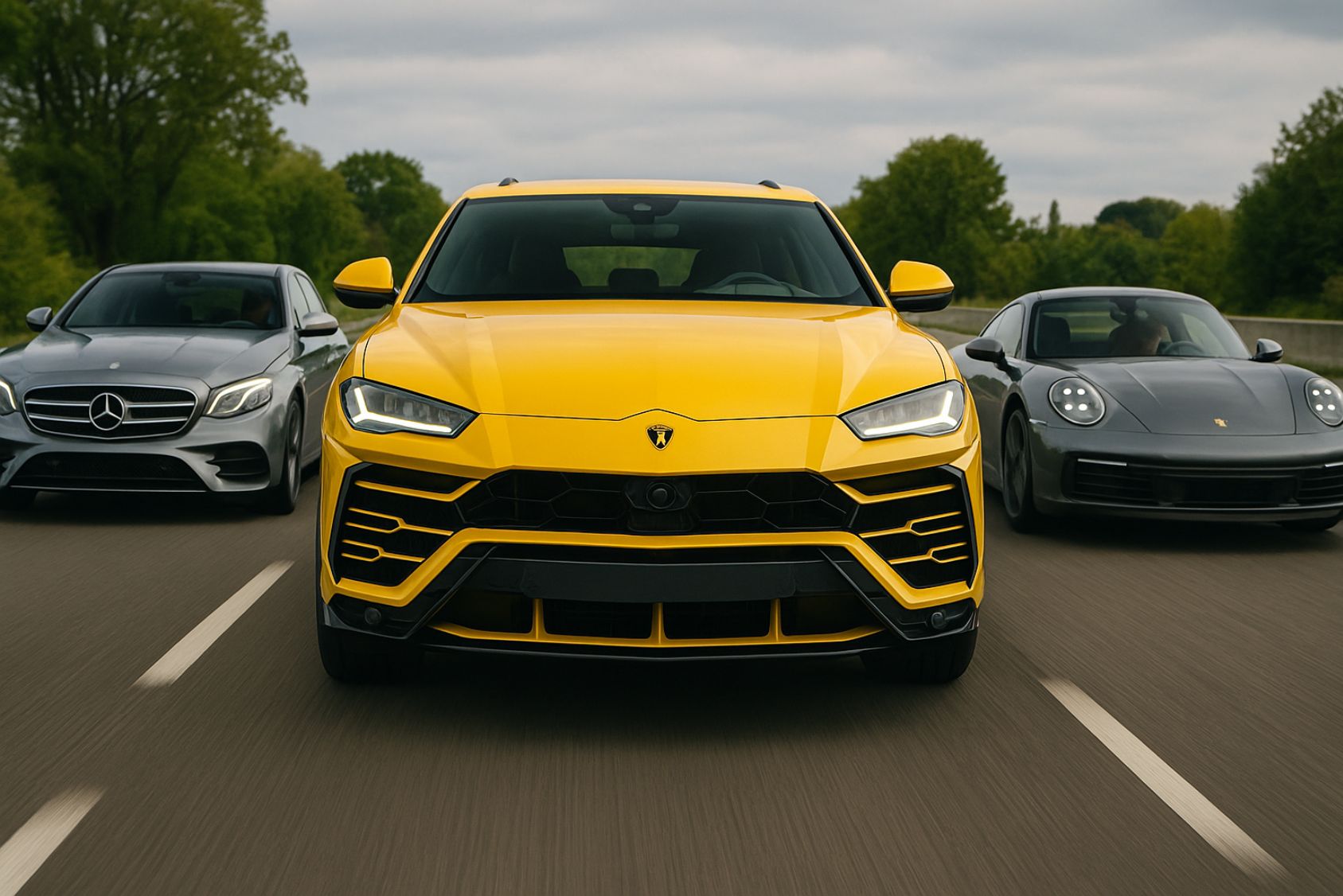 Mercedes et Porsche en chute libre, Lamborghini tire son épingle du jeu