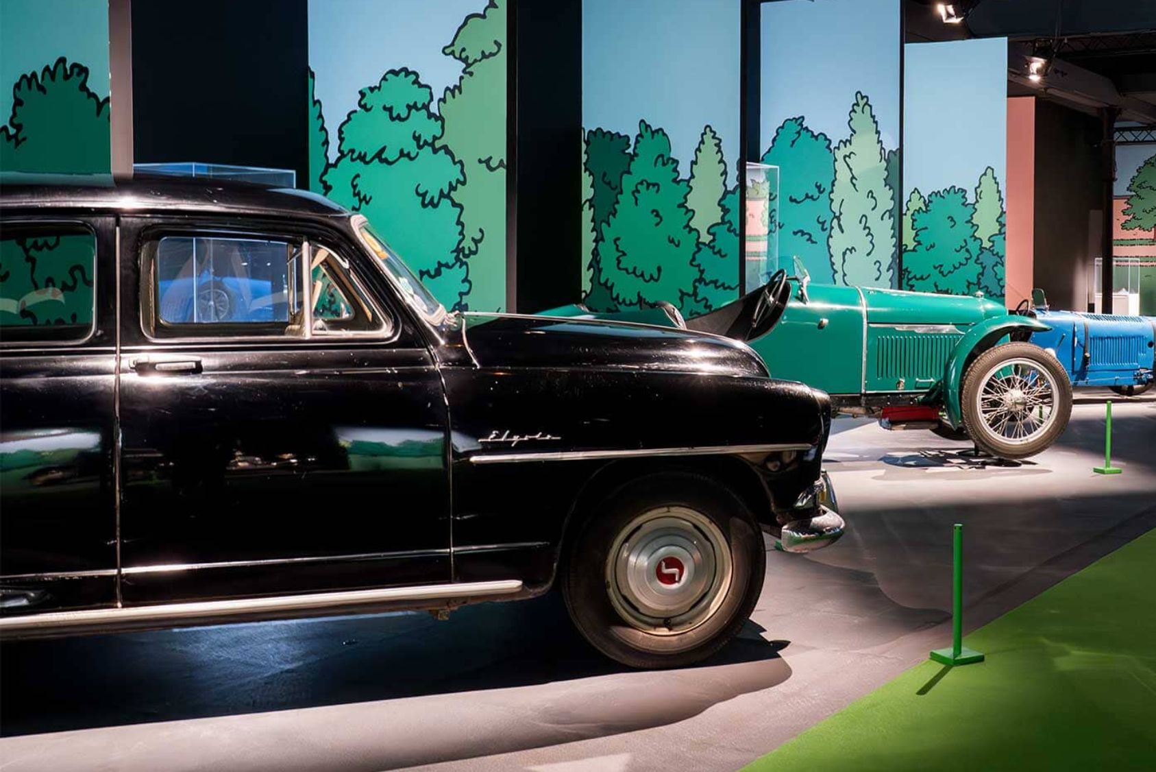 Tintin prend le volant à Mulhouse