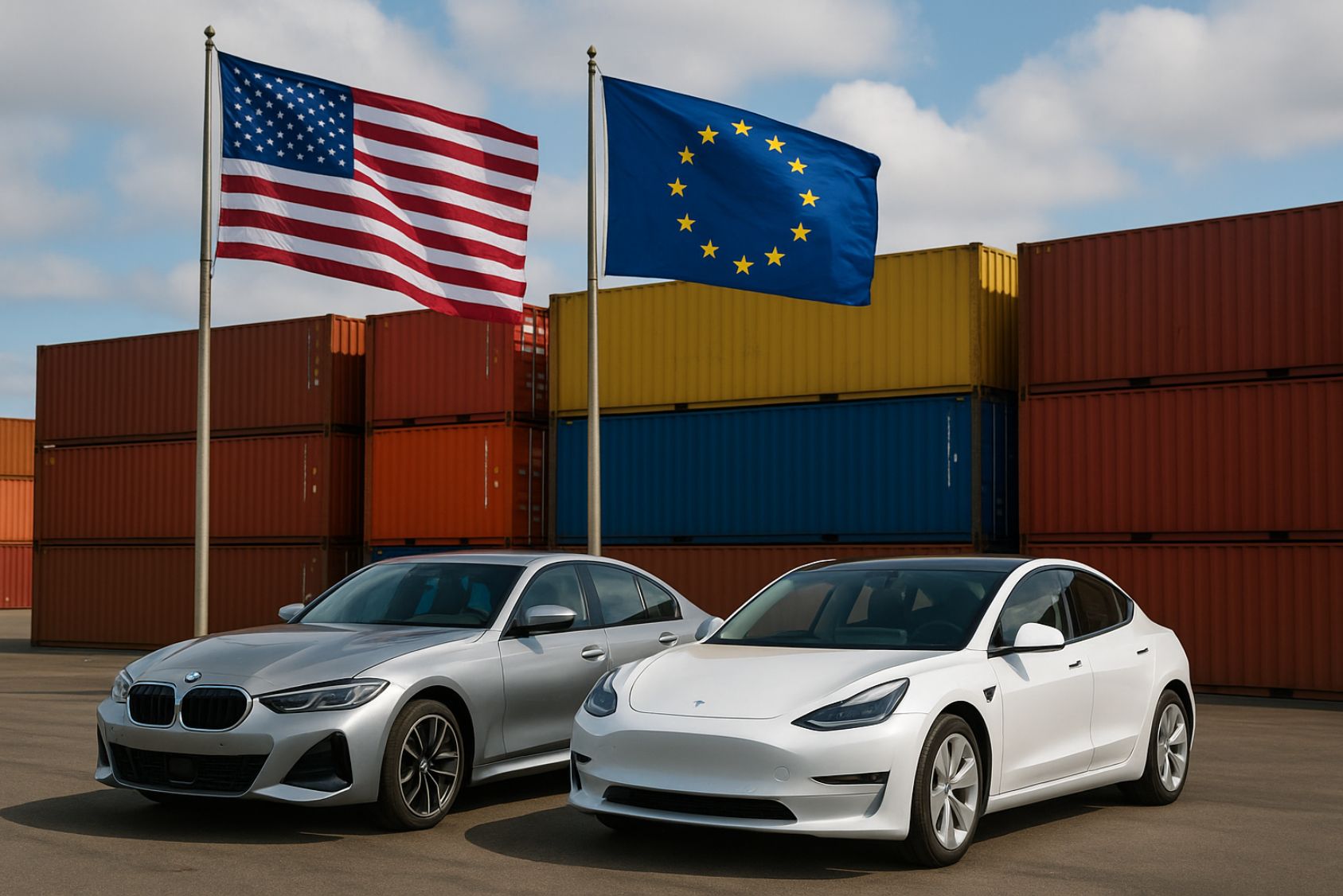 Tarifs automobiles : le nouveau deal transatlantique qui change tout