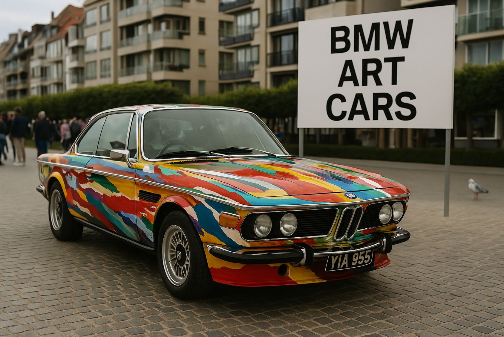 BMW Art Cars : l’art roule à Knokke