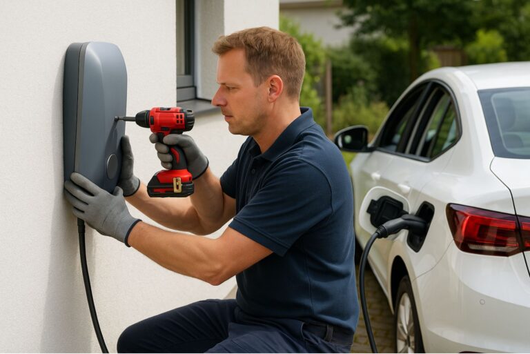 installer une borne de recharge (Wallbox) pour sa voiture électrique à domicile