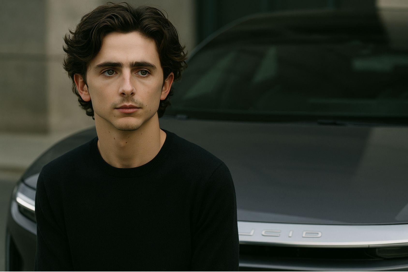 Timothée Chalamet, nouveau visage électrique de Lucid Motors