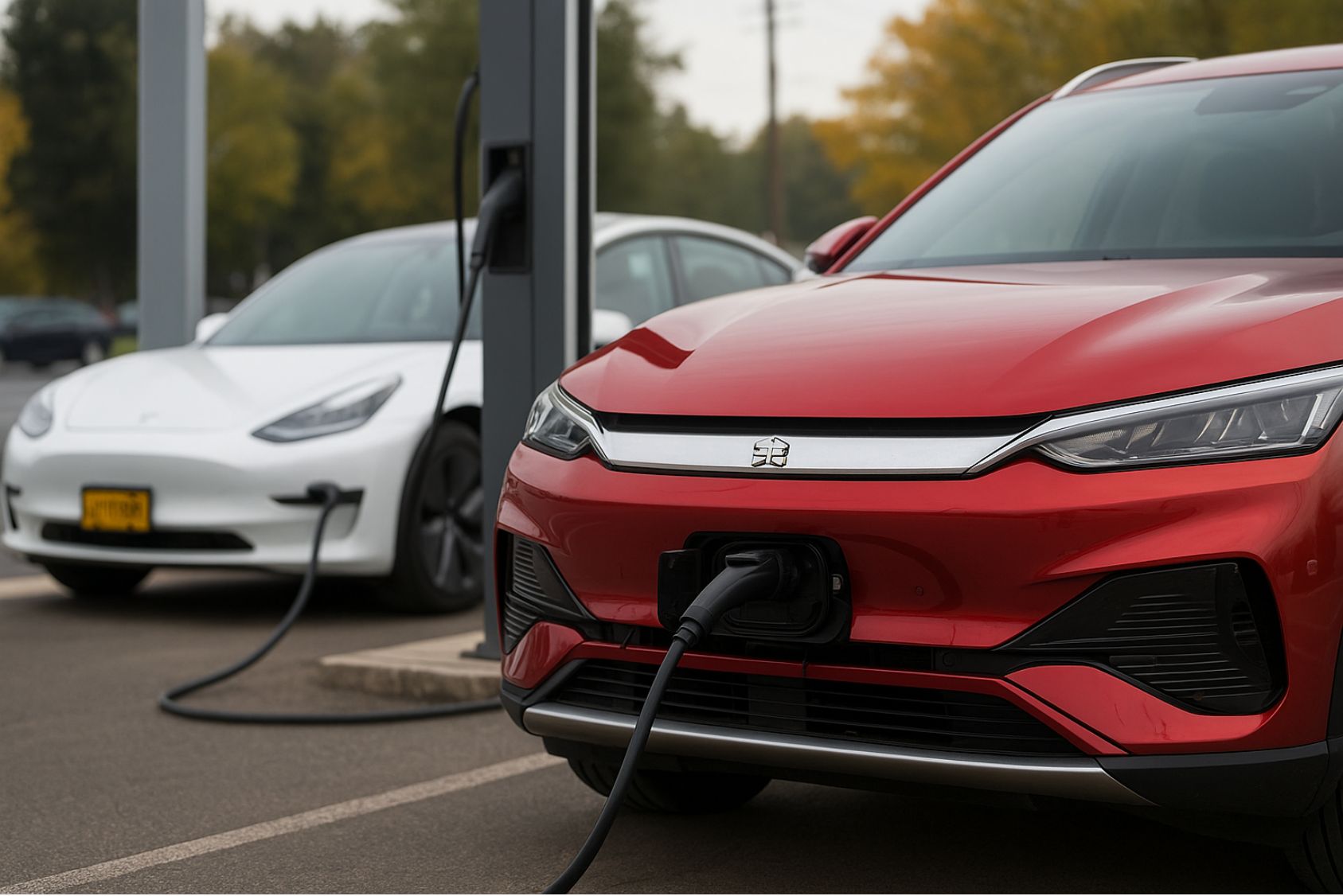 Voitures électriques : l’Amérique lève le pied, la Chine accélère