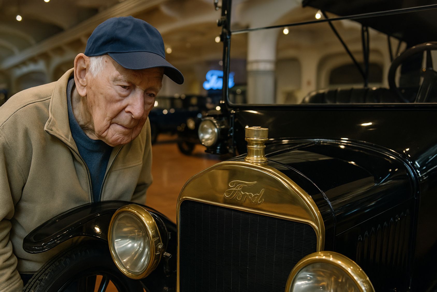 Bill McCubbin, 102 ans, retrouve l'âme de Ford à Dearborn