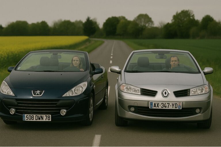 Peugeot 307 CC HDi vs Mégane CC dCi : le duel diesel des cabriolets