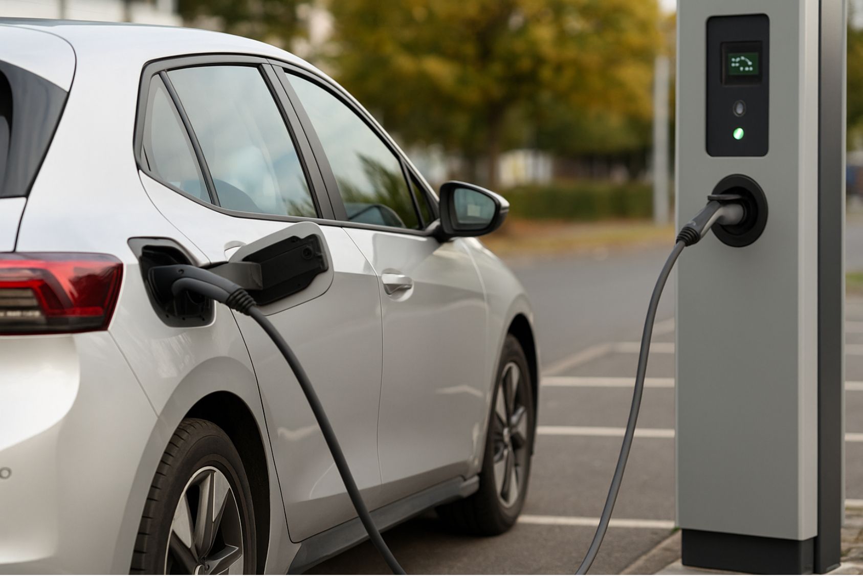 recharger une voiture électrique