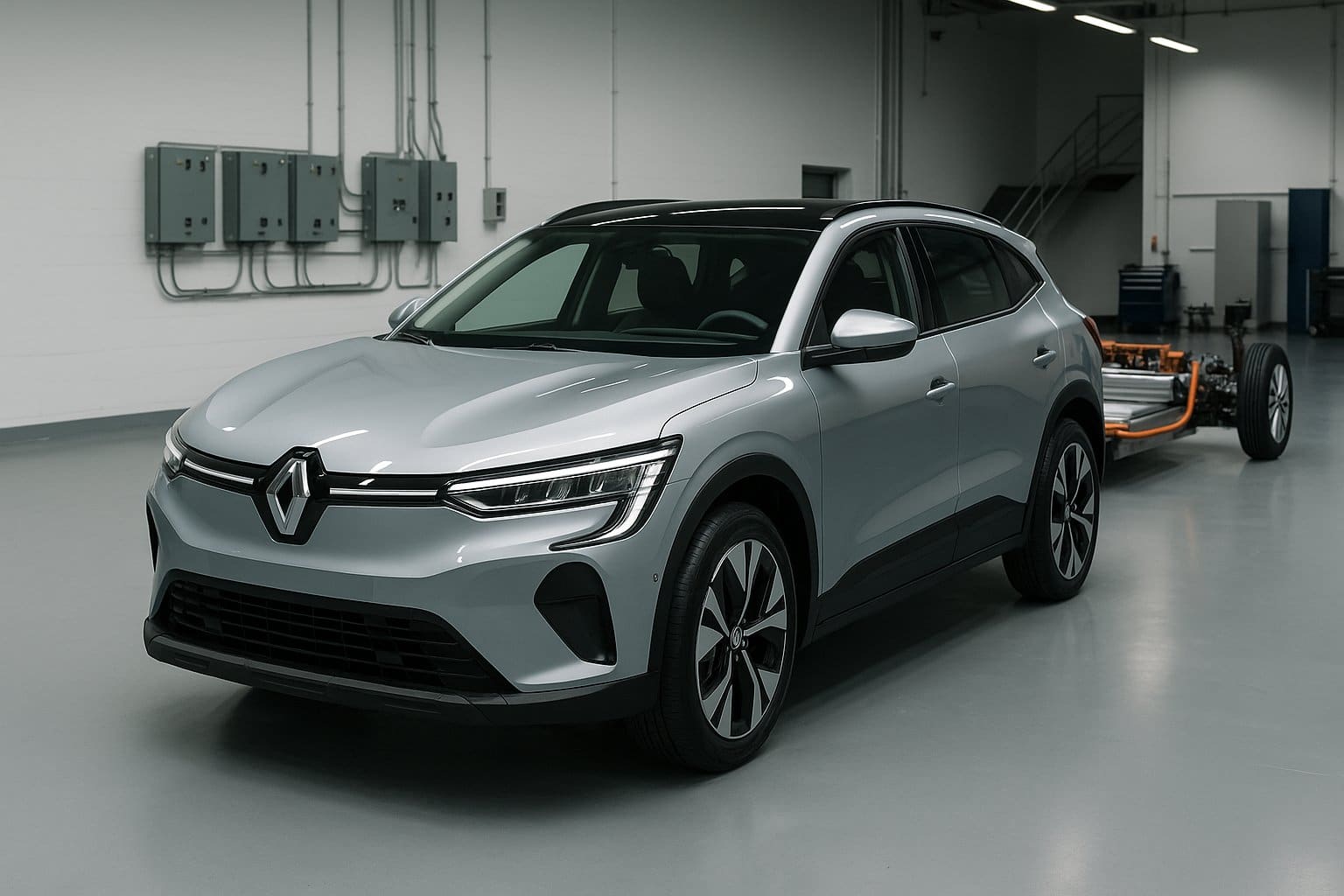 Renault prépare un véhicule électrifié sur base technologique Geely
