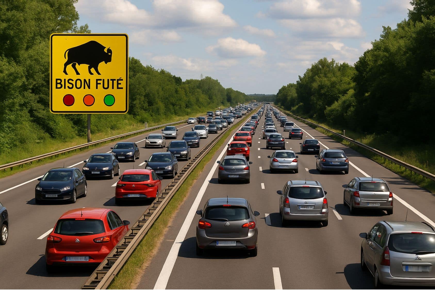 Week-end du 15 août 2025: les prévisions Bison Futé