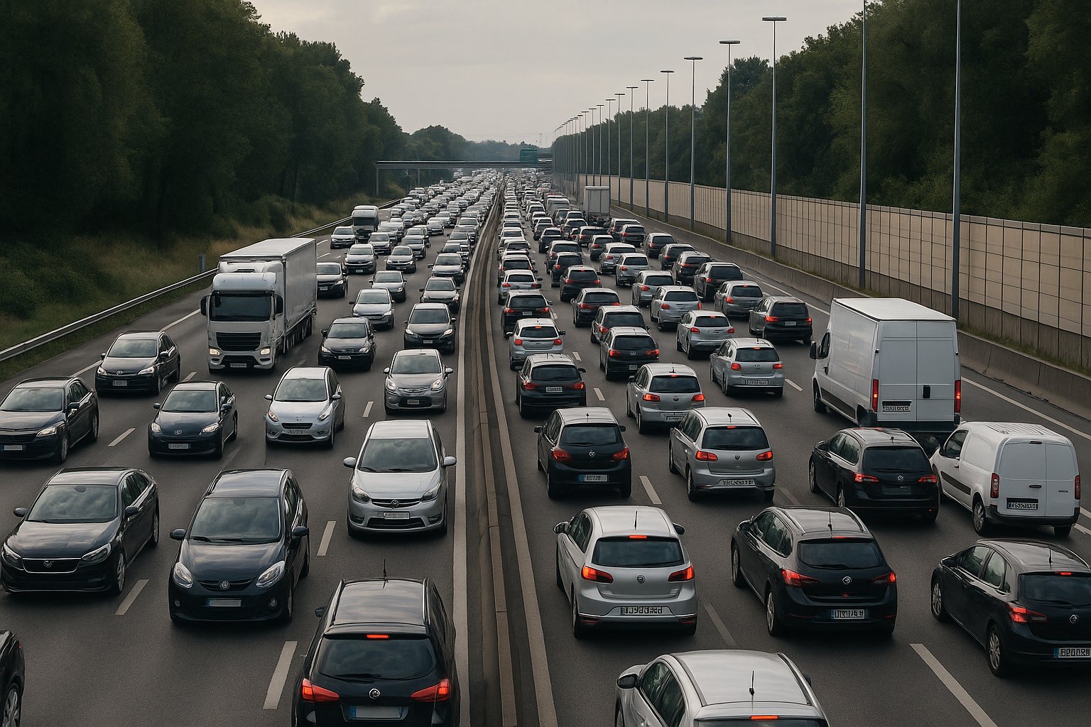 Week-end des retours 22 au 25 août 2025, circulation très chargée