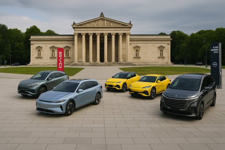 BYD met le paquet à Munich