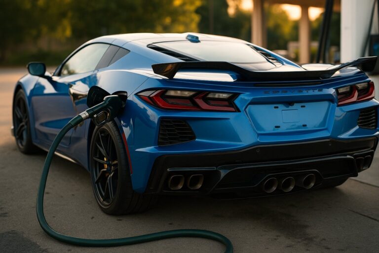 Corvette: rappel d’urgence pour risque d’incendie lors du plein