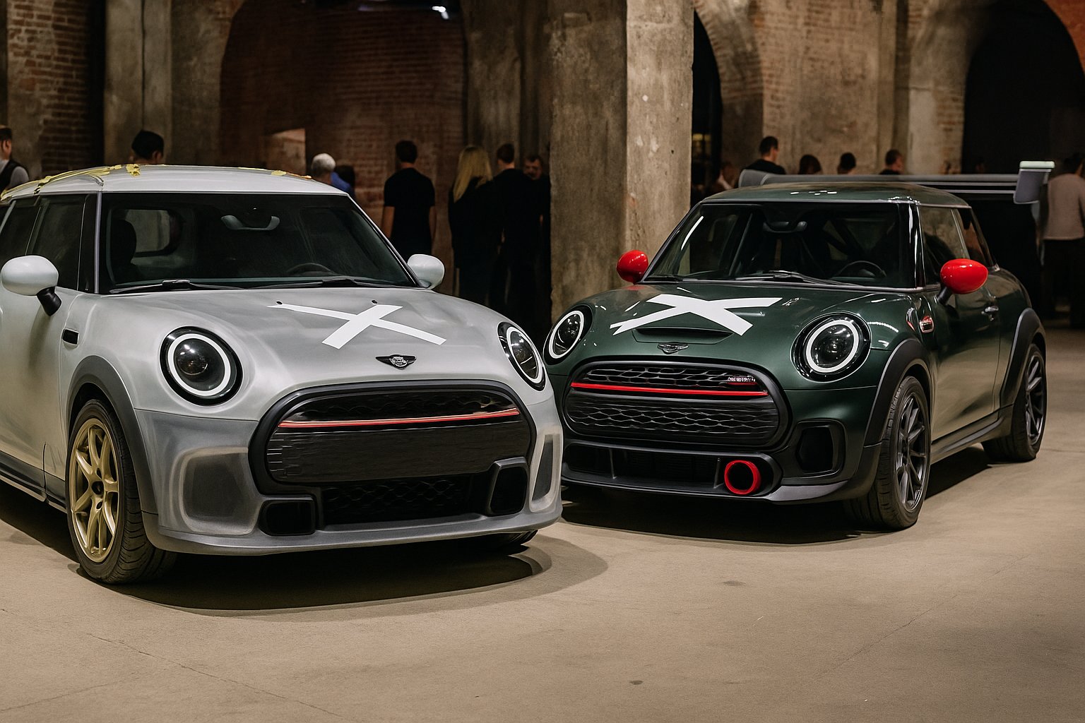 Deux JCW uniques signés MINI x Deus enflamment Munich