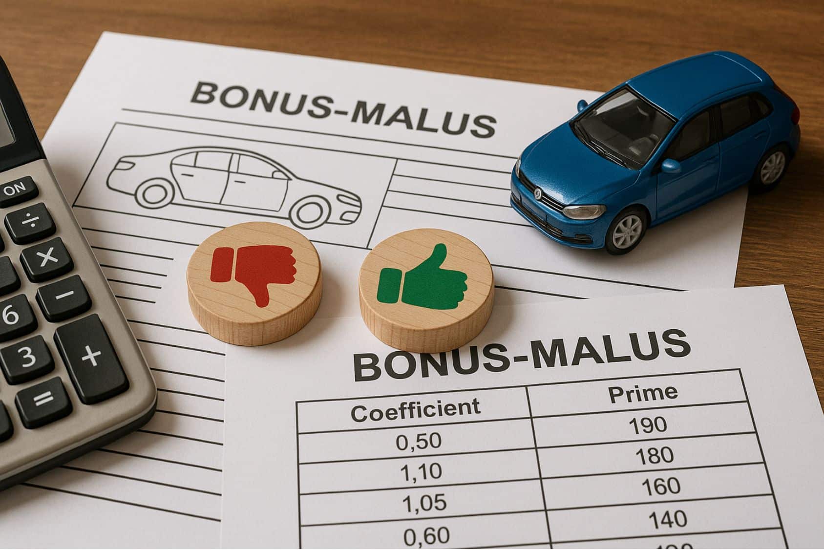 bonus malus en assurance automobile