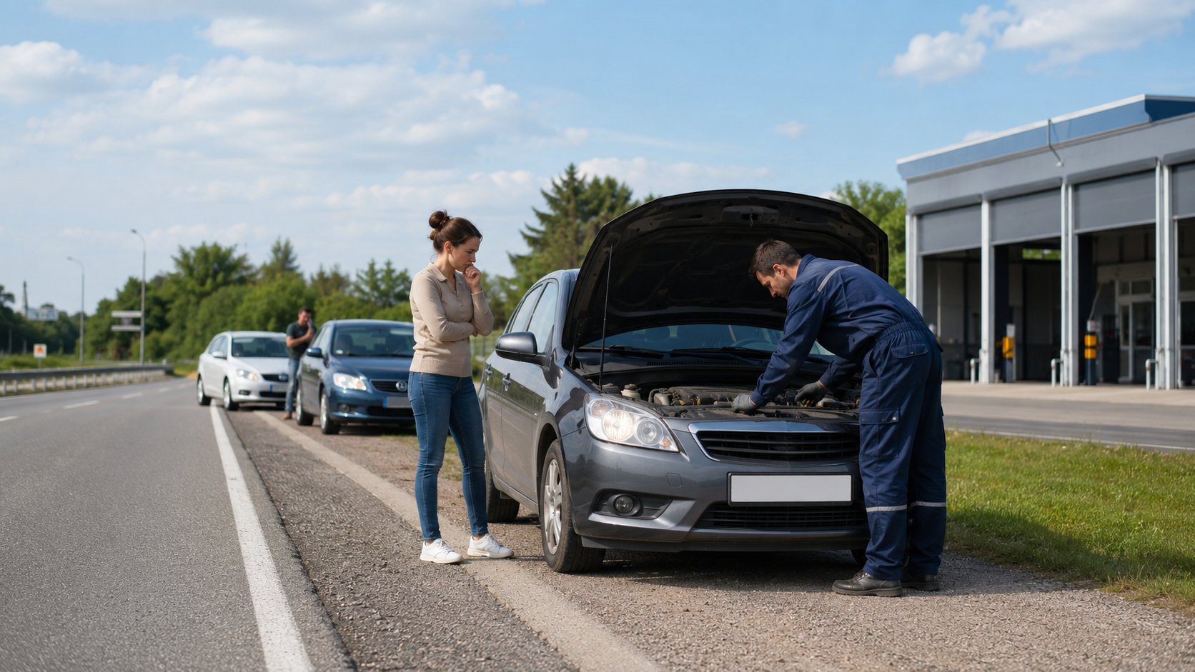 Scène réaliste liée à 10 marques auto les plus en panne : données et limites