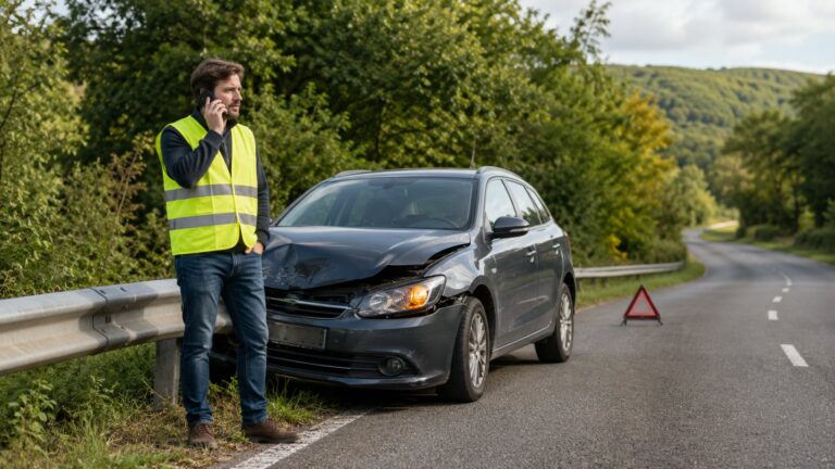 Accident de voiture seul : réflexes et assurance