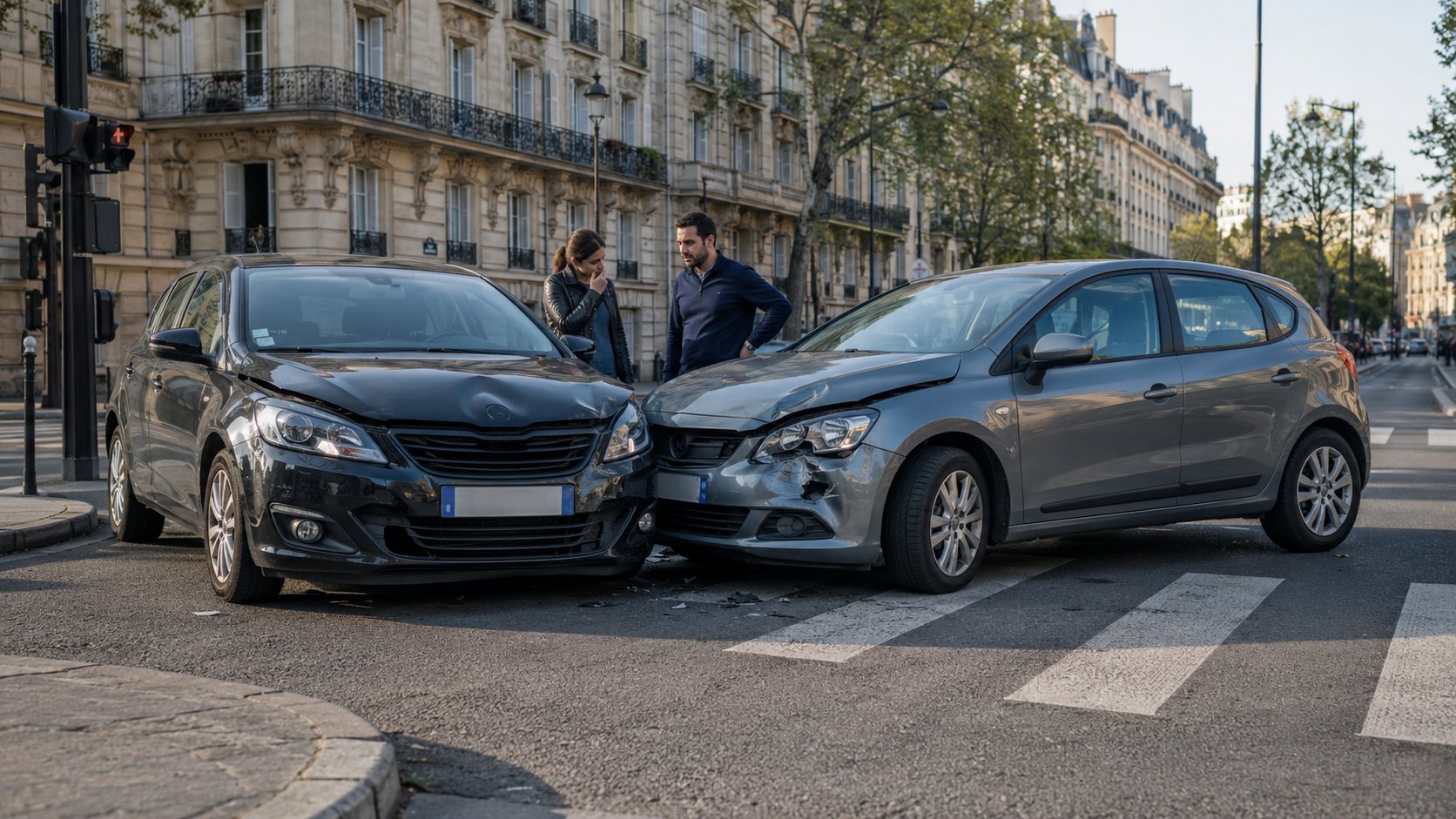 Scène réaliste liée à Accidents de voiture par jour en France : le vrai chiffre