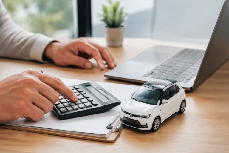 Scène réaliste liée à Assurance voiture sans permis : quel budget prévoir ?