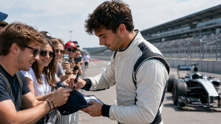 Autographe de pilote F1 : où, quand et comment l’obtenir ?