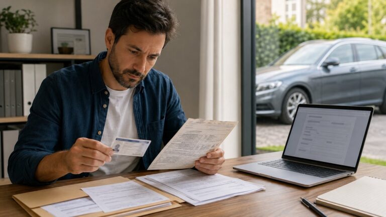 Carte grise écrasée : quelle régularisation légale ?