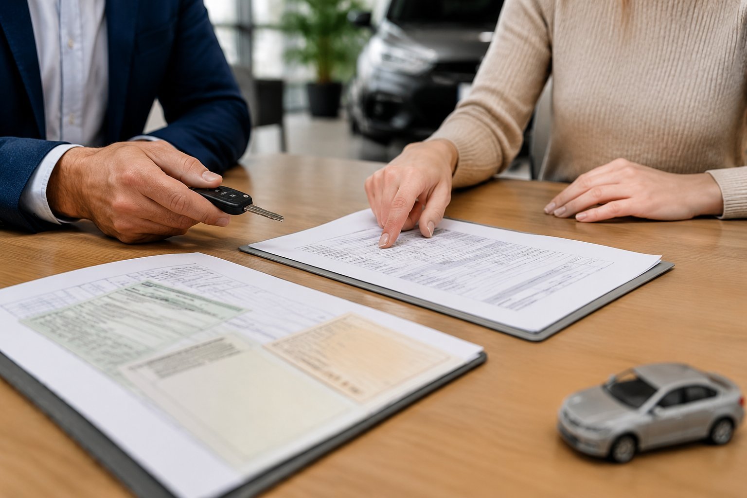 Carte grise et assurance : noms différents possibles ?