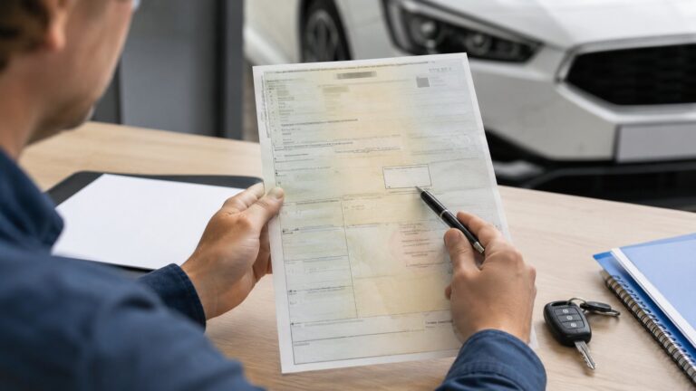 Scène réaliste liée à Champ J1 sur une carte grise : que signifie ce code ?