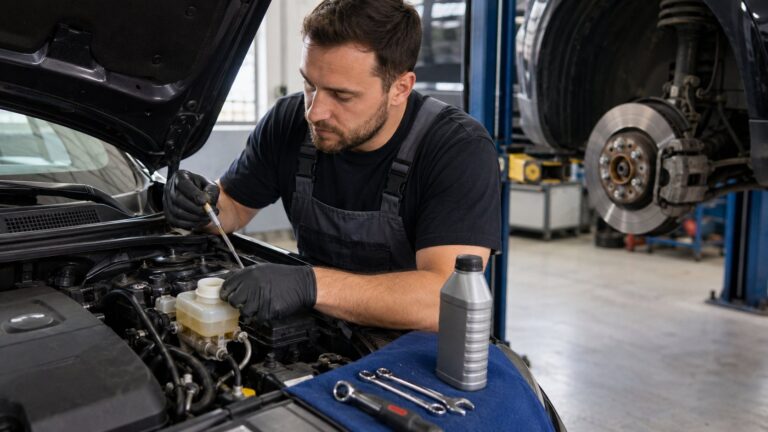 Changer le liquide de frein : le bon moment et les risques