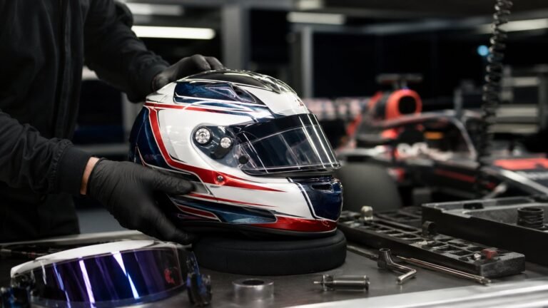 Combien coûte un casque de F1 prêt à courir ?