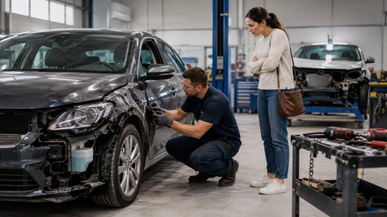 Combien de temps pour réparer une voiture accidentée ?