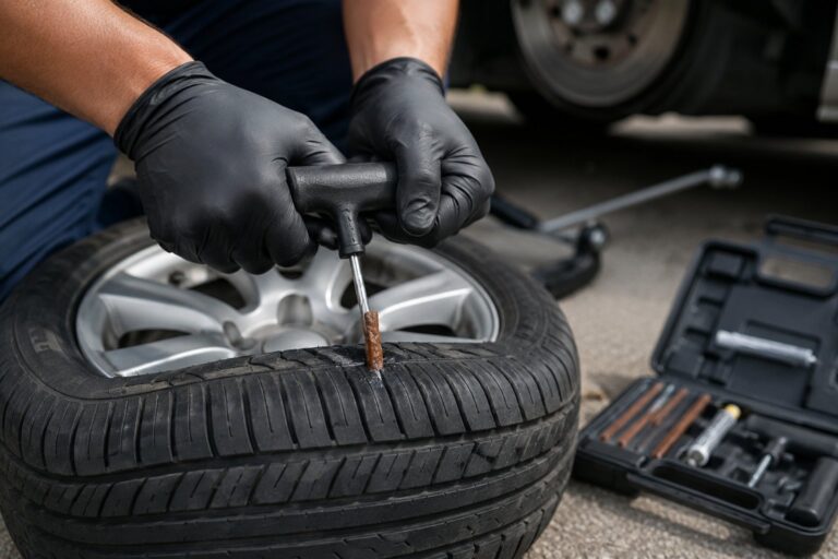 Comment mettre une mèche sur un pneu en toute sécurité ?