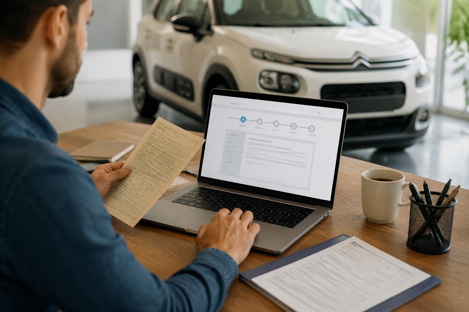 Comment obtenir la carte grise d’une Citroën C3 en ligne ?