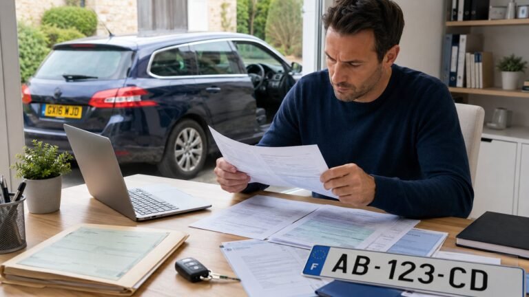 Comment obtenir une carte grise anglaise en France ?