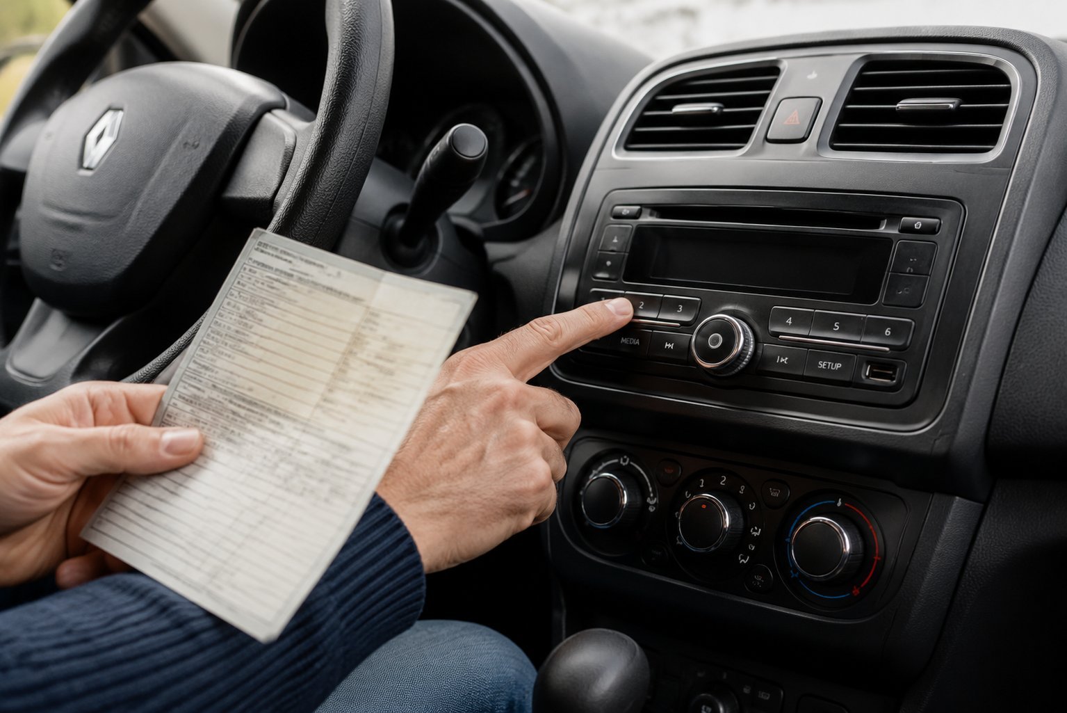 Comment récupérer le code autoradio Renault ?