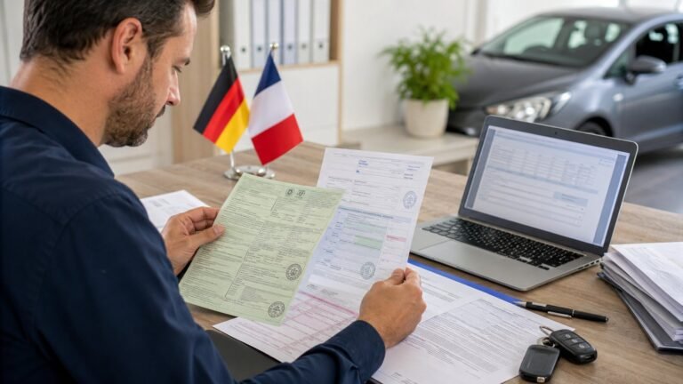 Comment traduire une carte grise allemande en France ?
