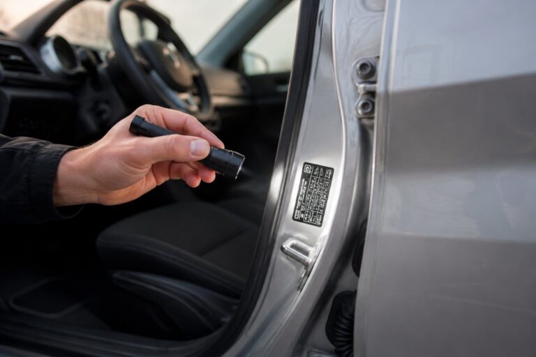 Comment trouver le code couleur d’une voiture ?